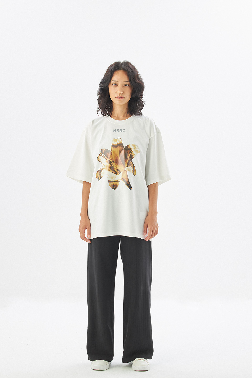 GOLD LILY T-SHIRT WHITE